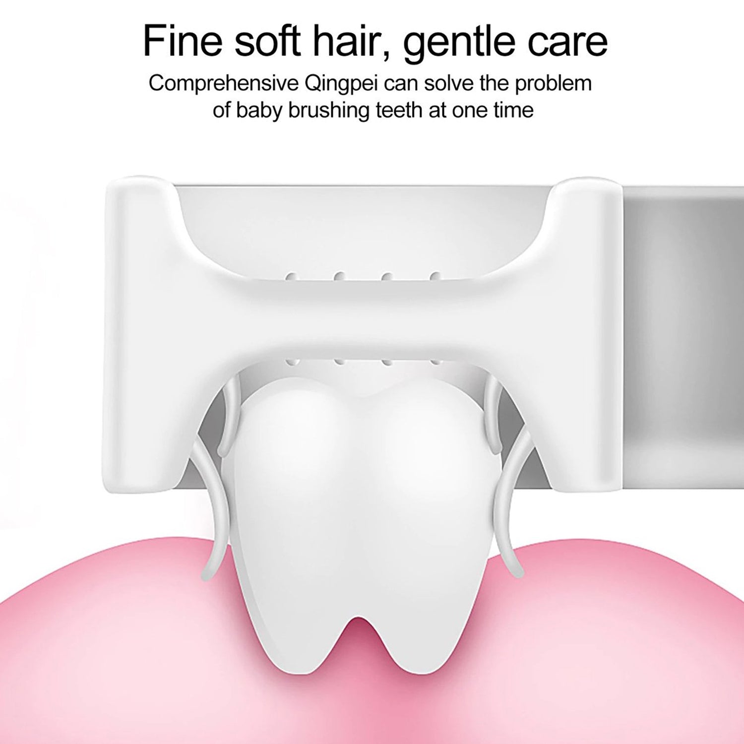 Star  U-shape Silicone Manual Toothbrush (1 Pc) Star  U-shape Silicone Manual Toothbrush (1 Pc)